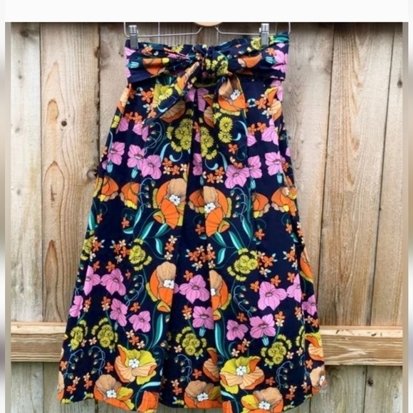 Anthropologie Corey Lynn Calter Kyla Floral Midi Skirt - Picture 3 of 6